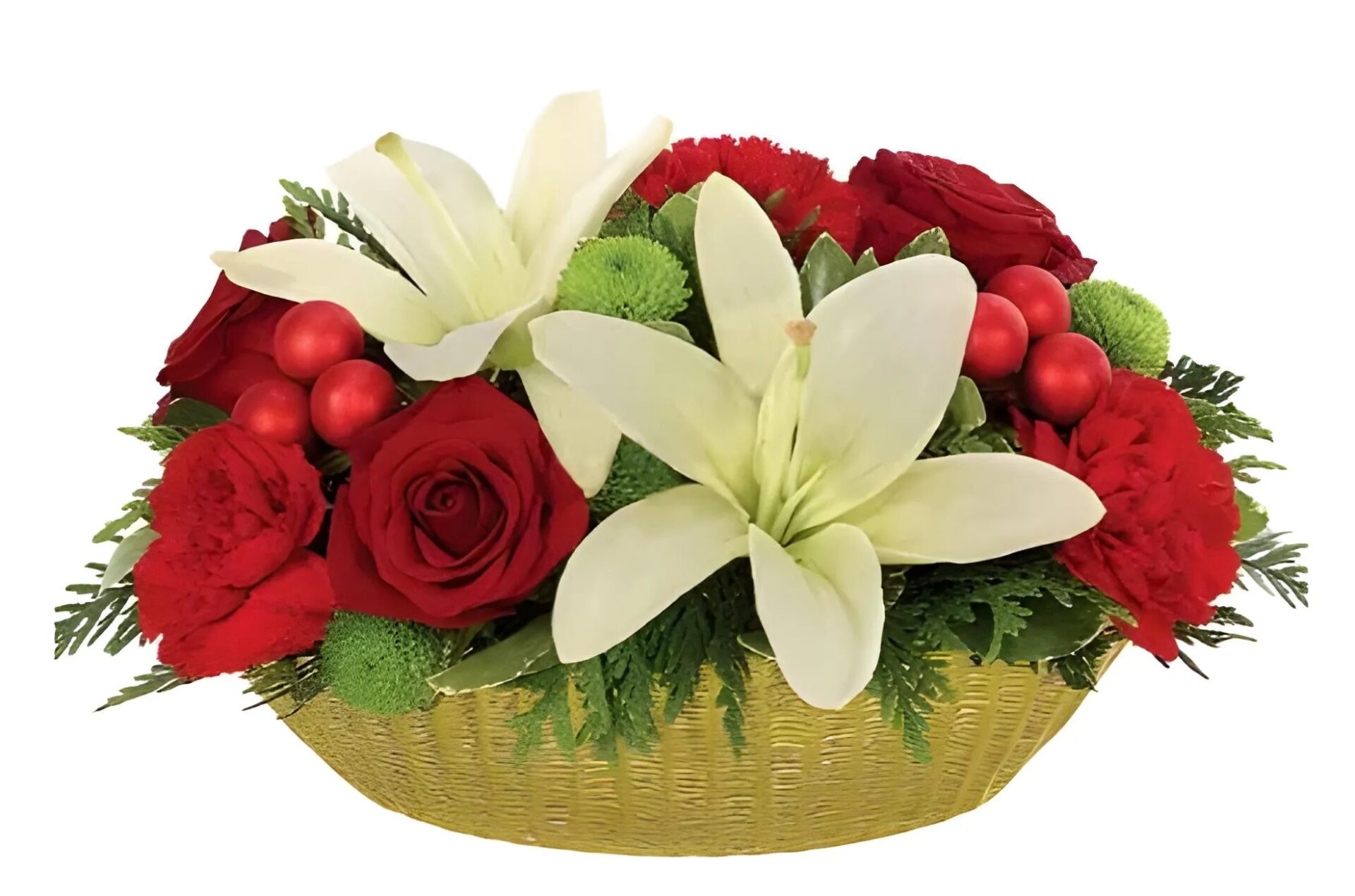 Bright Holiday Wishes Centerpiece